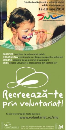 Recreeaza-te prin voluntariat